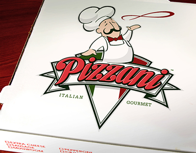 Pizzani: Logo/Brand & illustration work