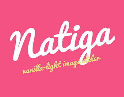Natiga — vanilla-light image slider