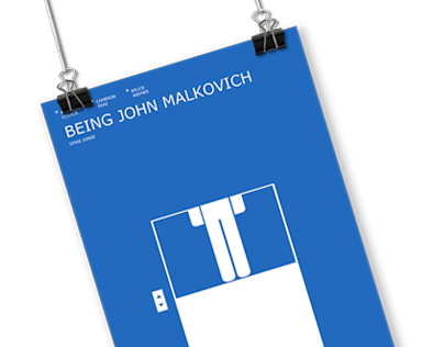 Minimal Movie Poster - Being John Malkovich