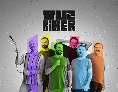 "TUZ BİBER" Poster & Thumbnail Design for GAİN Media.