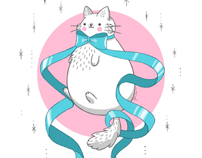 Illustration: Magical cat