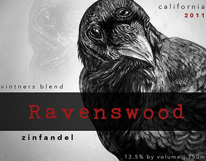Ravenswood Wine Label