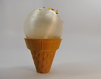 3D Printed Ice Cream