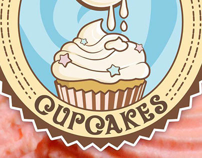 Luna de Crema Cupcakes Logo