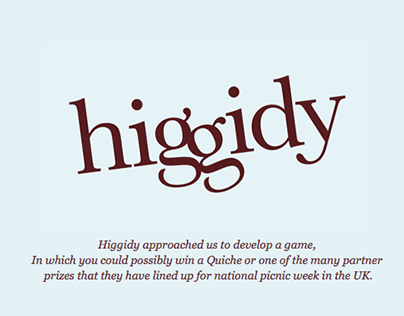 Higgidy - Catch a Quiche Game