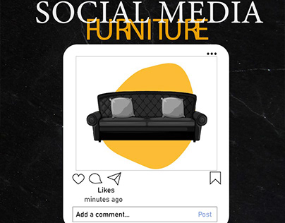 Social media posts for furniture