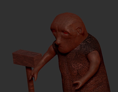 First Zbrush project