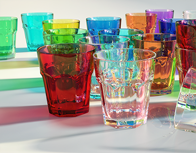 colorful glass