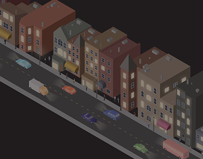 Isometric Cityscapes