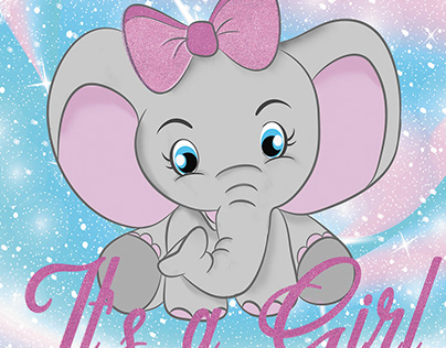Baby girl elephant
