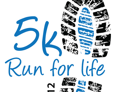 Run for Life 5k logo