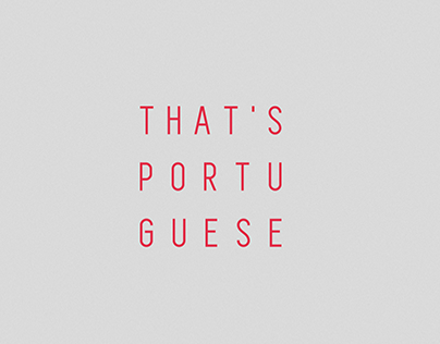That's Portuguese | Young Lions 2014 