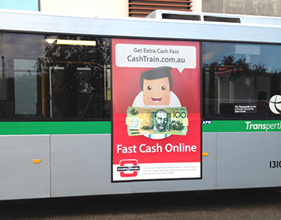 Cash Train National Bus Campaign - Australia