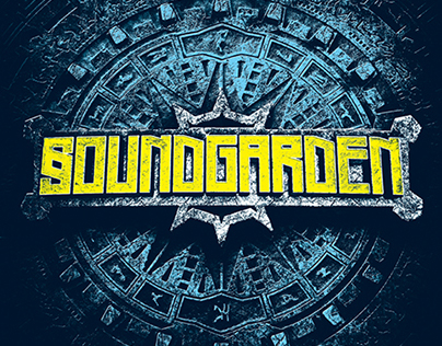 Soundgarden Verona gig poster - Official screen print 