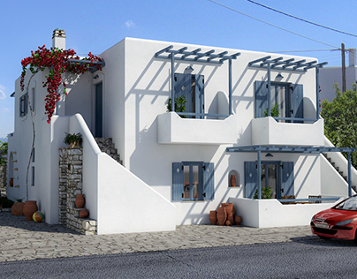 Rented apartments in Paros Island
