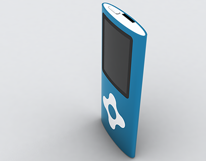 3D modeling of Mp3 Player