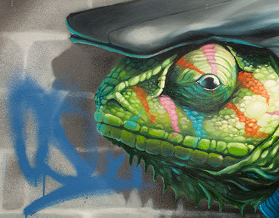 Portrait of a graffiti writer
