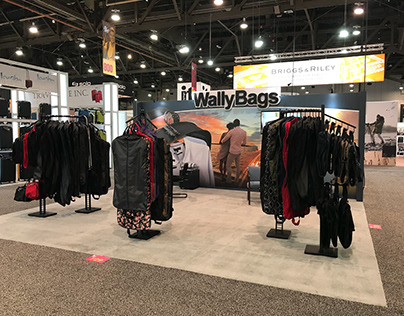 WallyBags Trade Show Booth - TGA Show 2019 Las Vegas