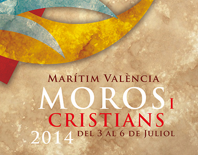 Cartel Moros i Cristians Marítim València 2014