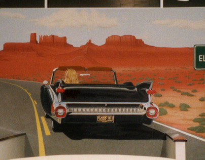 '59 Cadillac El Dorado Mural  21'x14'