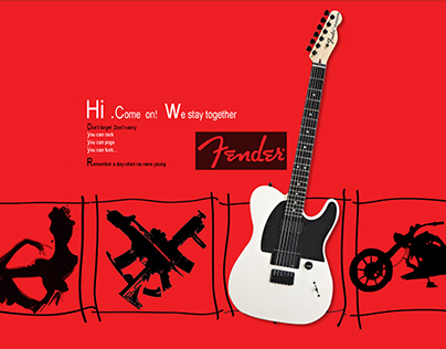 Poster Design For Fender