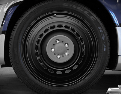 Chevy Caprice PPV Steel Rim & Hubcap