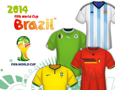 Jerseys & Flags - FIFA World Cup 2014