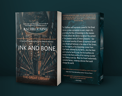 "Ink and Bone" Book Cover Design