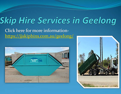 Skip Hire Services in Geelong