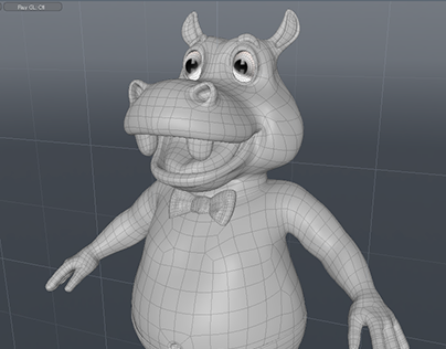 D.O.P 3D Hippo Character Development