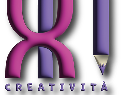 Logo 80 creatività 3D