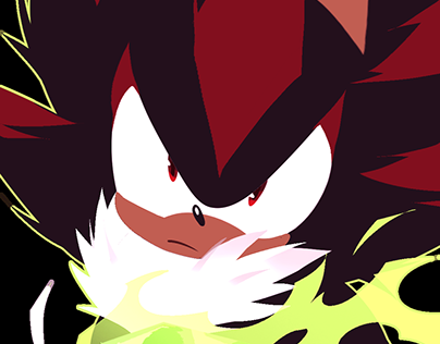 Shadow the Hedgehog- Android Wallpaper Illustration