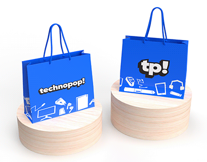 Technopop Paper Bag Studies