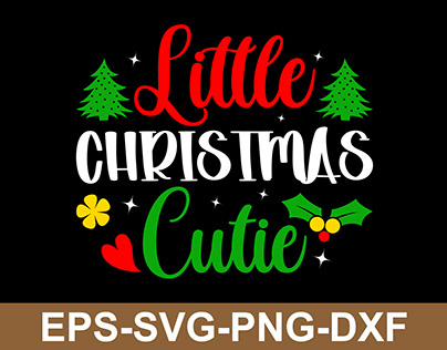 Little Christmas Cutie SVG
