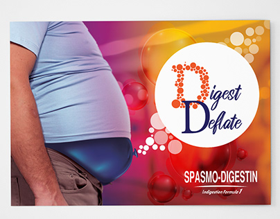 spasmo - digestin creative medical ads