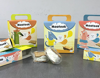 Kids biscuits packaging (reusable)