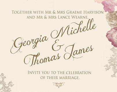 Wedding Stationary - Tom & Georgia