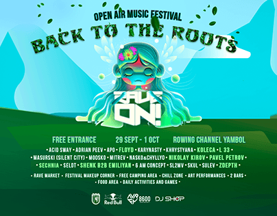 "Back to the roots" open air music festival