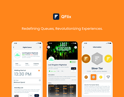 QFlix - Redefining Queues, Revolutionizing Experiences.