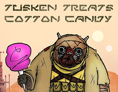 Tusken Treats Star Wars Birthday Party Concession sign