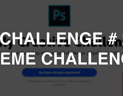 Photoshop Daily Creative Challenge #2 | MEME Challenge