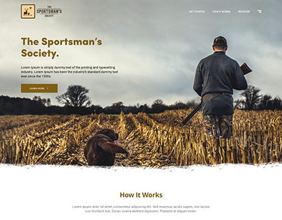 The Sportsman Society Website