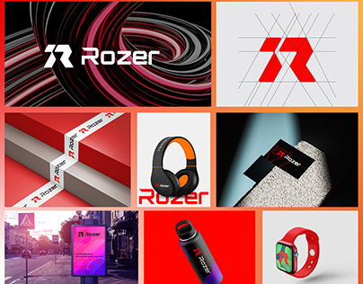 R Letter Logo Design, Letter Logo, Modern Logo Branding