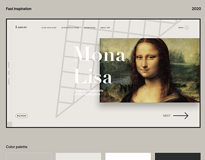 The Louvre - Portrait of Mona Lisa