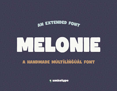 Melonie - Fun Display Font