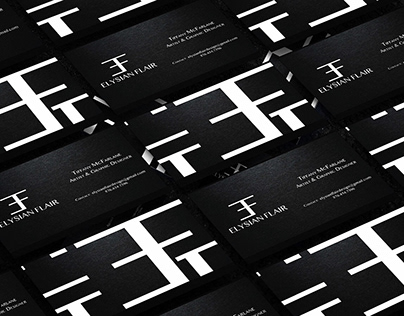 Personal Branding: Elysian Flair Business Cards