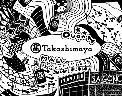 Takashimaya doodle