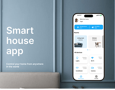 Дизайн мобильного приложения умного дома