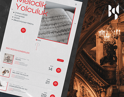 Bilkent Senfoni Orkestrası - Web Tasarım