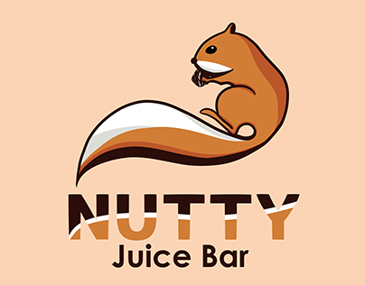 Nutty juice bar logo